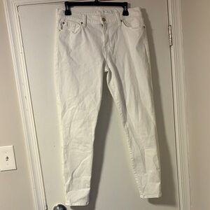 Classic White Jeans